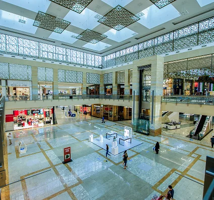 المجمعات التجارية ومراكز الأعمال
